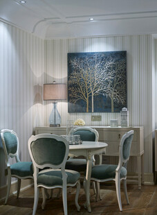 优雅简约的餐厅室内场景
