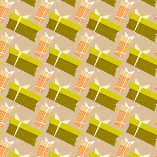 多彩礼盒图案背景图片