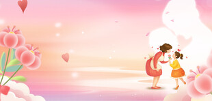 母亲节漫步梦幻花海