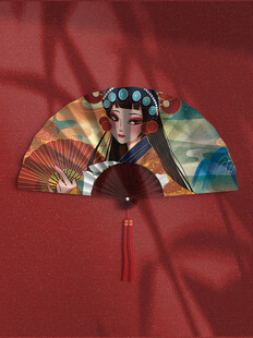 中国风扇子