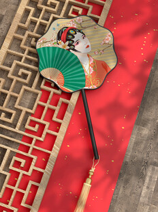 中国风扇子