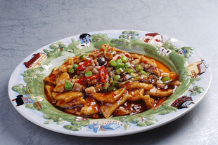 海鲜脆皮豆腐元
