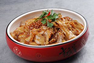 豆皮涮牛肚 份