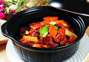 土豆炖排骨