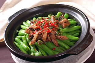 湘菜 马来砂锅贵豆