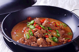 湘菜 香菇焖白鹜