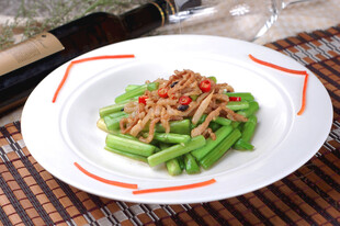 湘菜 水芹香肉丝