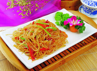 酸菜土豆丝炒粉条