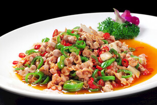 鲜椒鸽胗