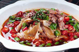 鲜椒鸡件