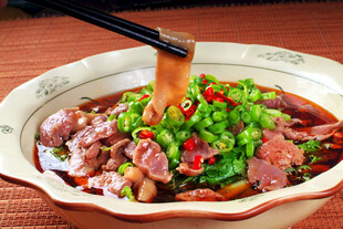 鲜椒鸡杂