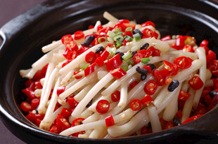湘菜 砂锅花生苗