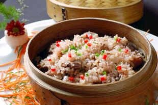 湘菜 圆笼糯米骨