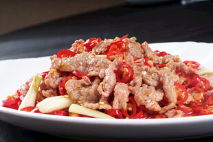 小炒黄牛肉