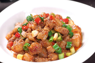 乡村炒糌肉