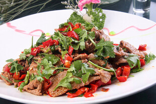 小炒黄牛肉