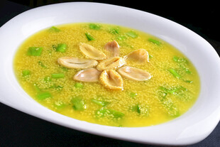 小米青菜鲍鱼