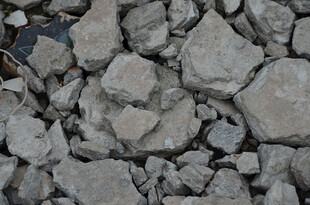 灰色碎石纹理特写