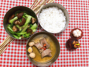 家常美味餐食摆拍