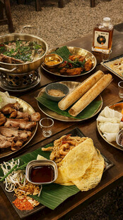 丰盛多样的东南亚风味美食