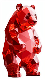 水晶熊猫