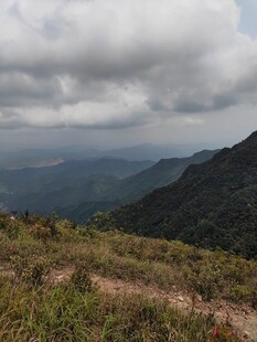 山间云雾缭绕的壮丽美景