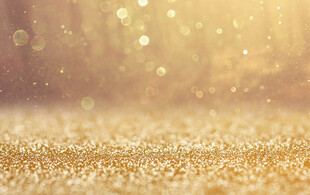 金色闪光梦幻背景纹理