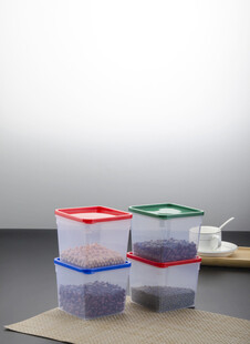 多彩密封储物罐组合