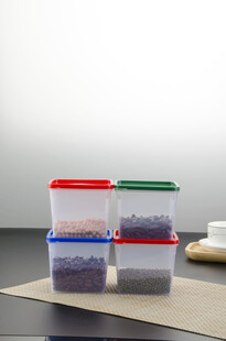 多彩密封保鲜收纳盒