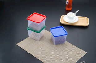 多彩密封储物盒展示