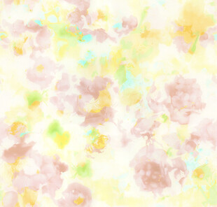 梦幻水彩花卉背景纹理