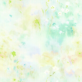 梦幻清新水彩花卉背景图