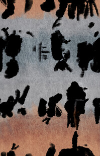 抽象水墨风格艺术图案