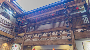 中式传统建筑内景