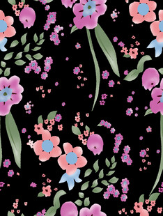 数码印花 小碎花