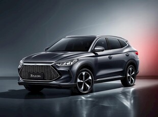 时尚动感黑色SUV汽车