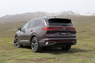 野外停放的深色SUV汽车