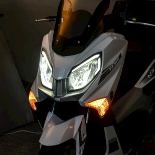 炫酷摩托车特写