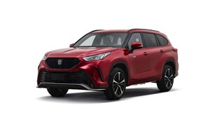 红色时尚SUV汽车