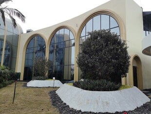 欧式拱形建筑景观