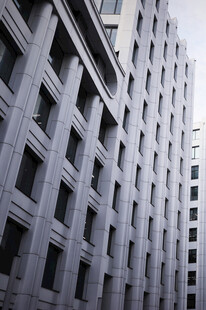 莫斯科现代都市高楼建筑景观