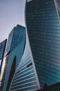 莫斯科现代摩天大楼独特外观