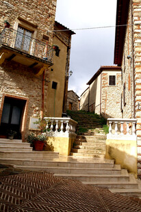 古朴欧式庭院建筑景观