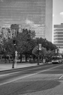 城市街道与高楼景观