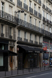 巴黎街边的经典欧式建筑