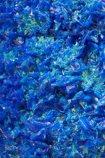 蓝色梦幻纹理艺术图案