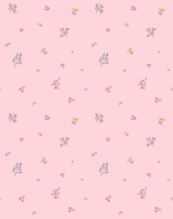 粉色卡通图案可爱背景图
