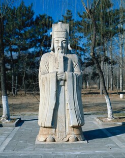 古代文官石像