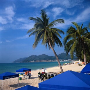 热带海滩风光