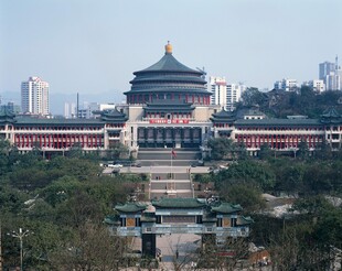 西安标志性古建筑景观